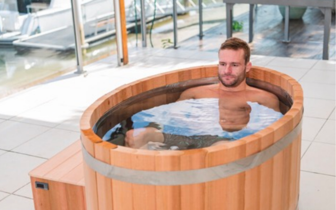 Relax and relieved pain with the Cold Plunge Tub
